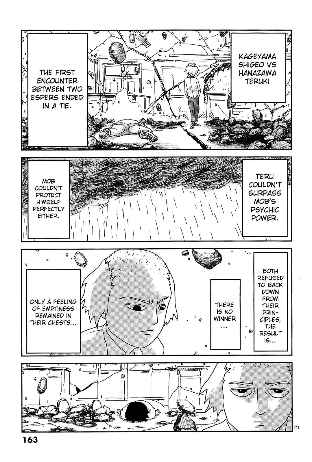 Mob Psycho 100 chapter 17 page 20