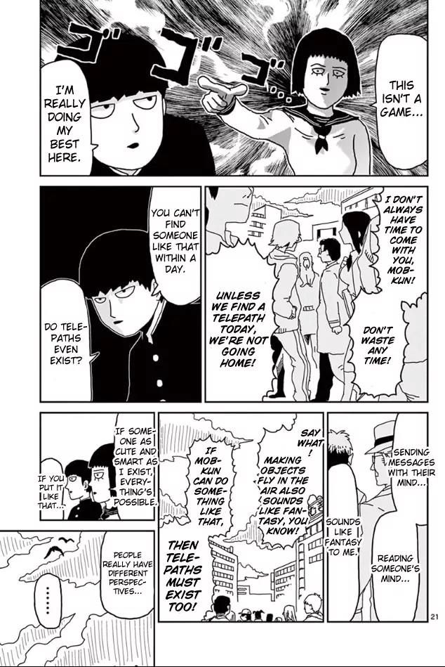 Mob Psycho 100 chapter 22 page 20