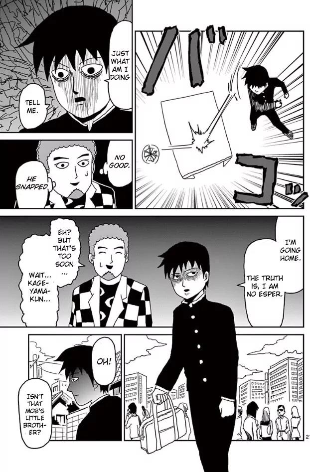 Mob Psycho 100 chapter 24 page 21