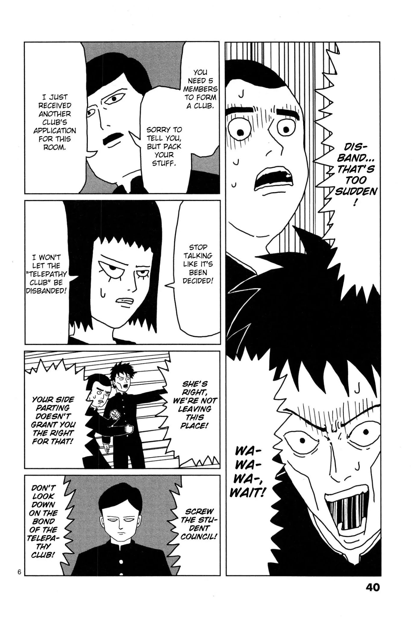 Mob Psycho 100 chapter 3 page 6