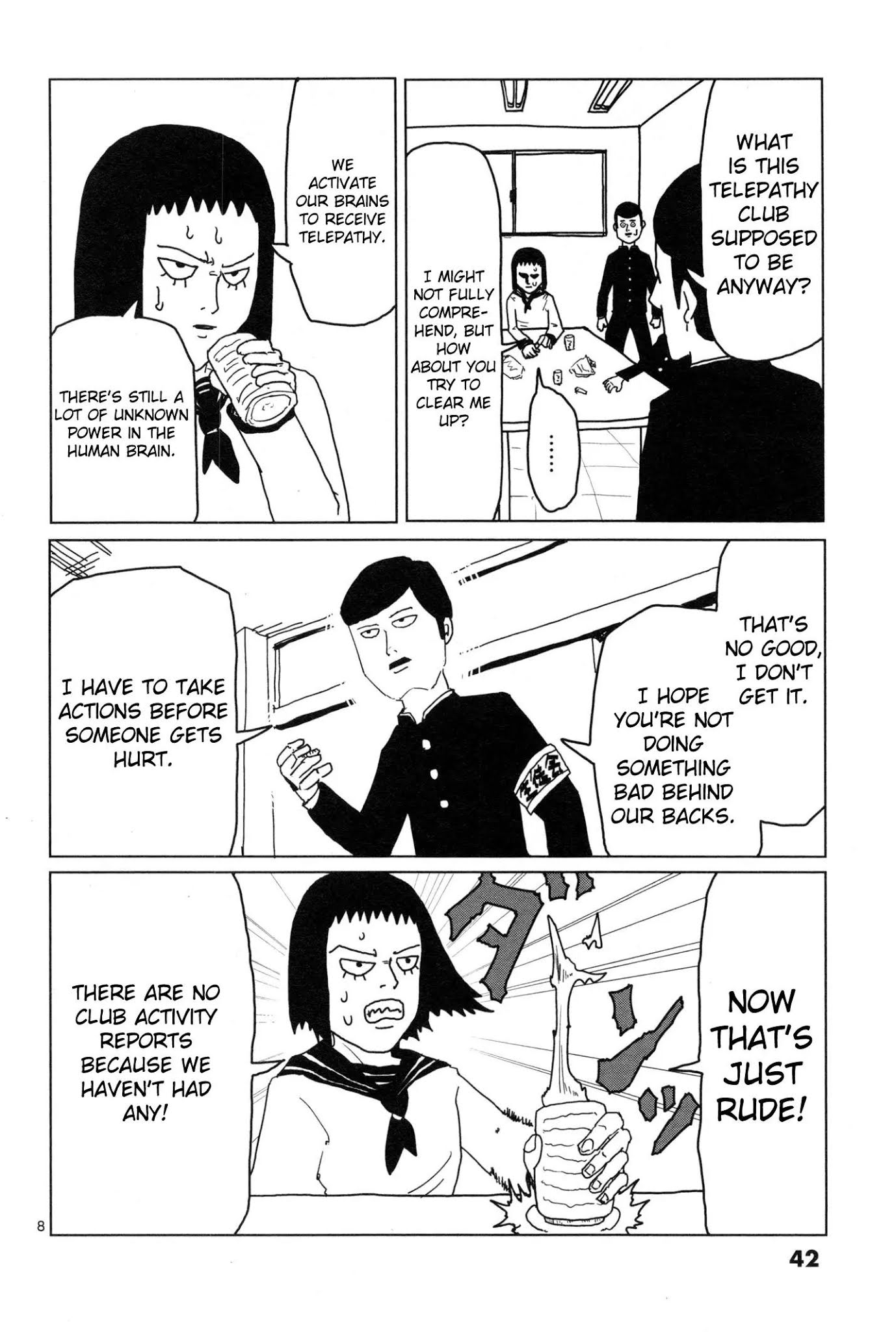 Mob Psycho 100 chapter 3 page 8
