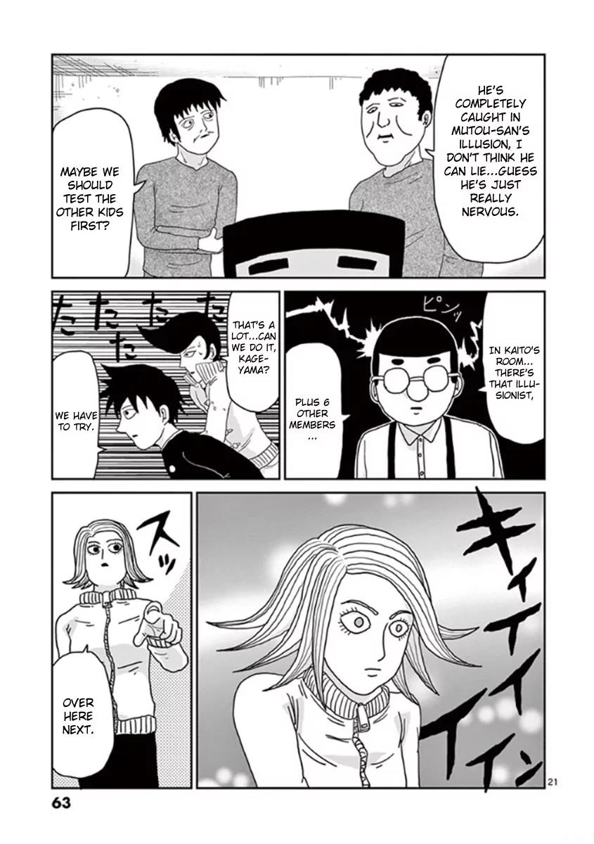 Mob Psycho 100 chapter 37 page 21