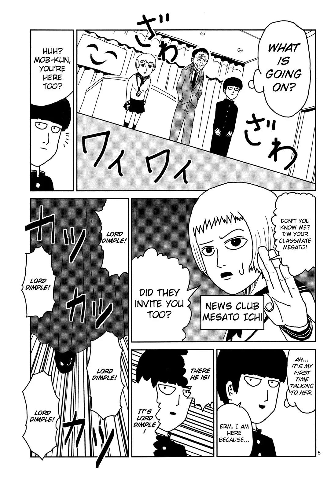 Mob Psycho 100 chapter 6 page 5