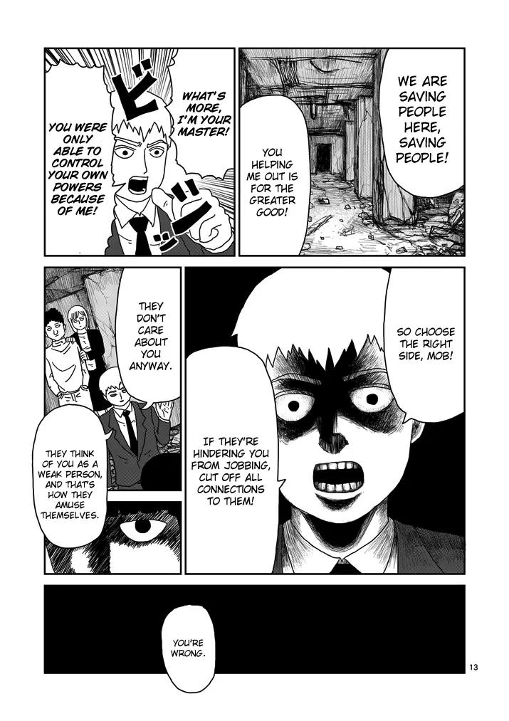 Mob Psycho 100 chapter 68 page 13