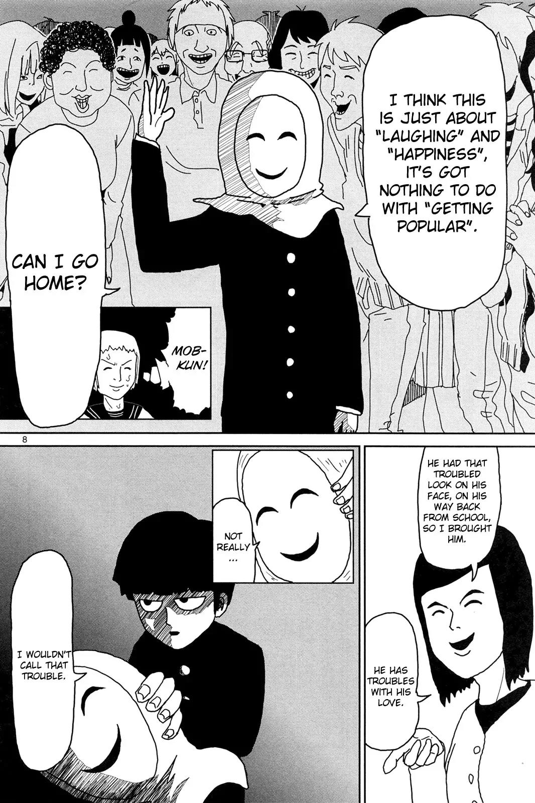 Mob Psycho 100 chapter 7 page 8