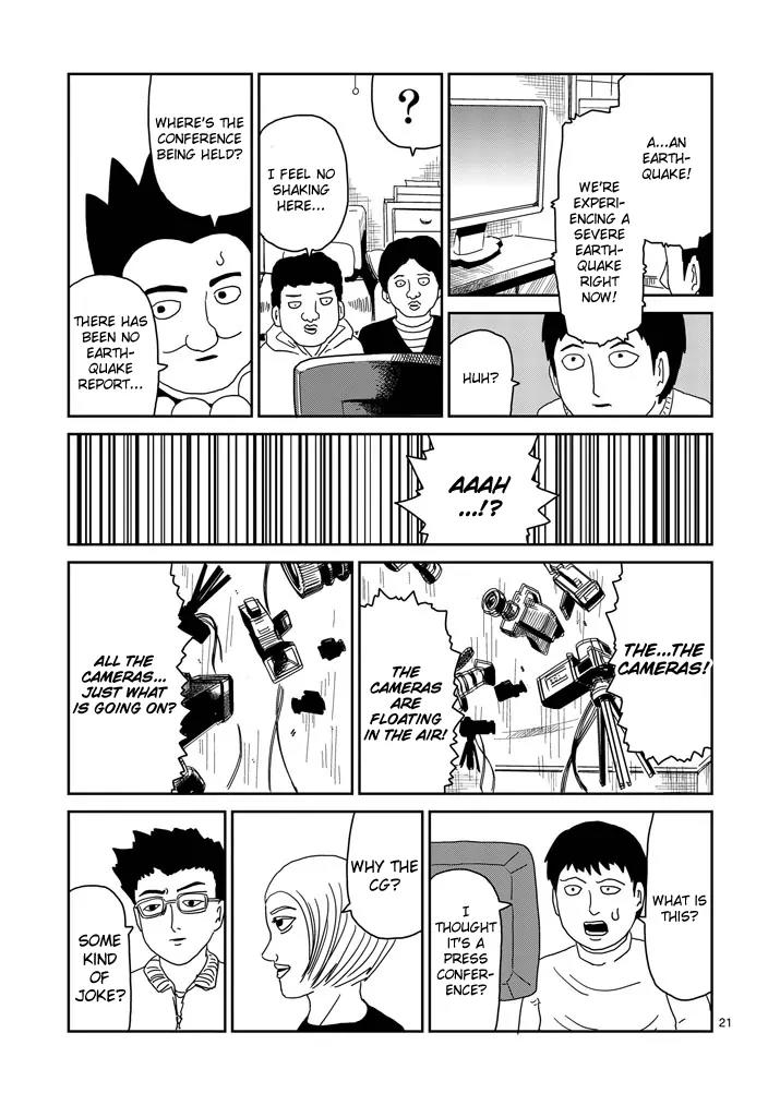 Mob Psycho 100 chapter 73 page 21