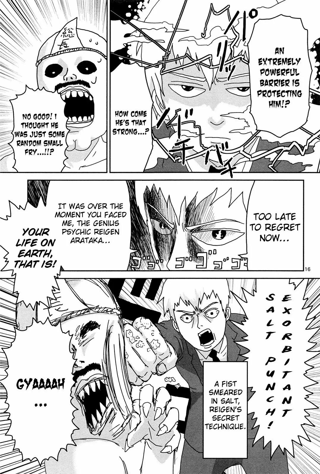 Mob Psycho 100 chapter 9.5 page 16