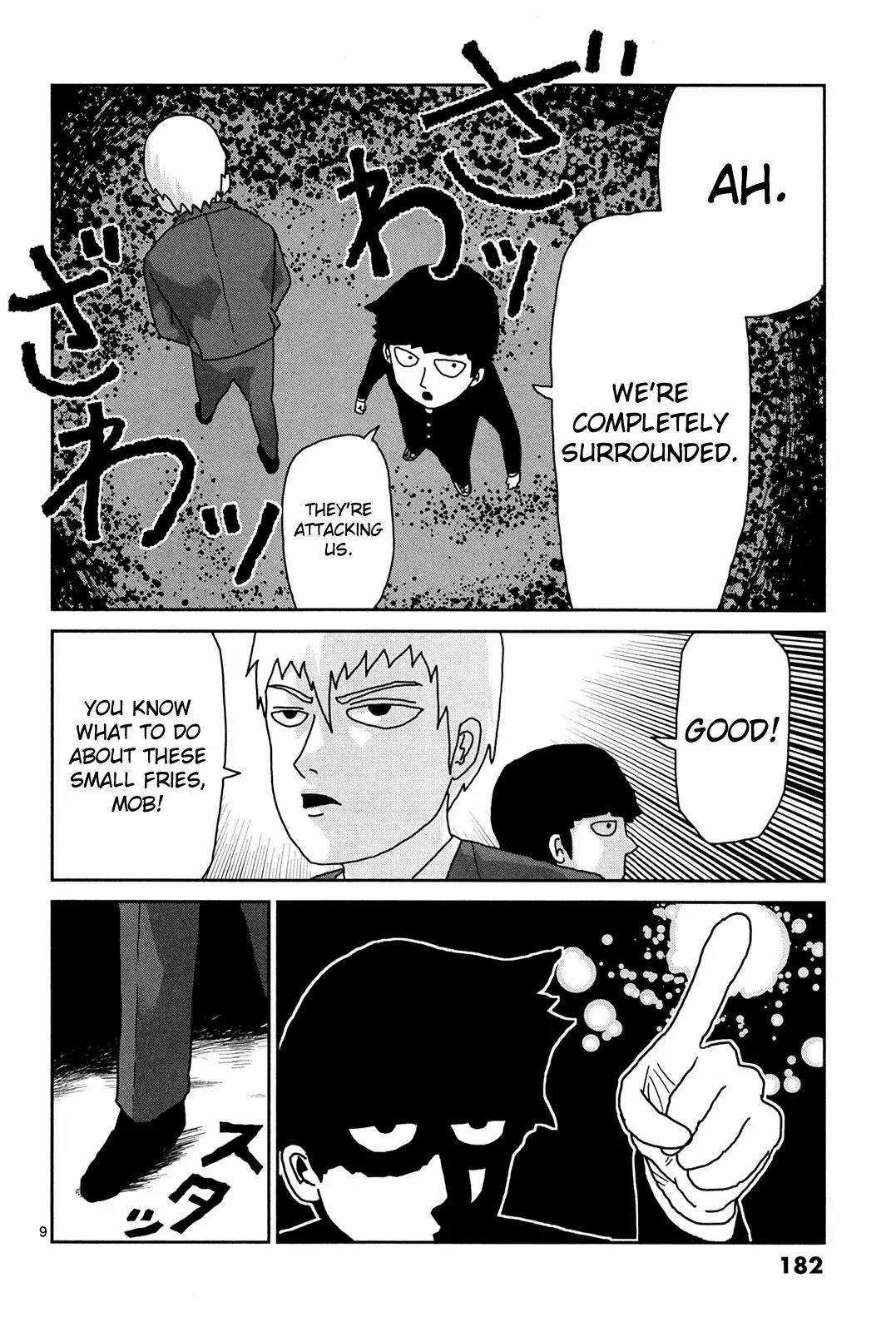 Mob Psycho 100 chapter 9.5 page 9