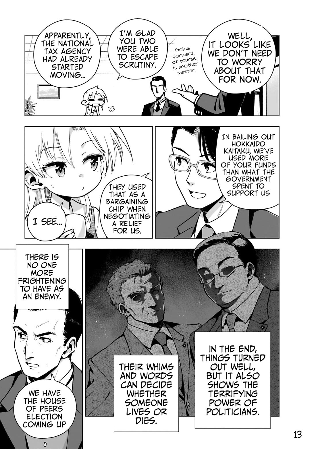 Modern Villainess: It’s Not Easy Building a Corporate Empire Before the Crash chapter 16 page 13