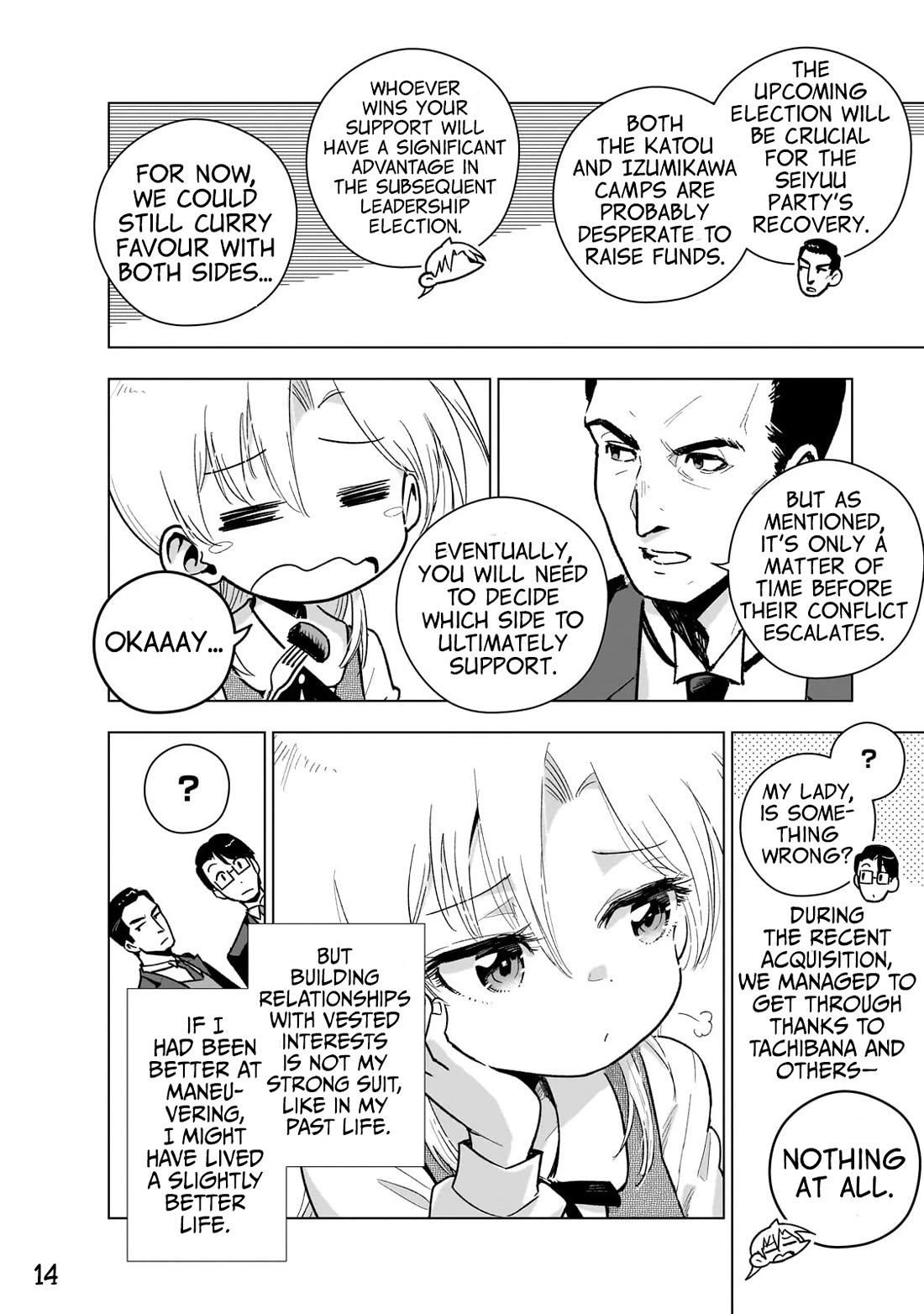 Modern Villainess: It’s Not Easy Building a Corporate Empire Before the Crash chapter 16 page 14