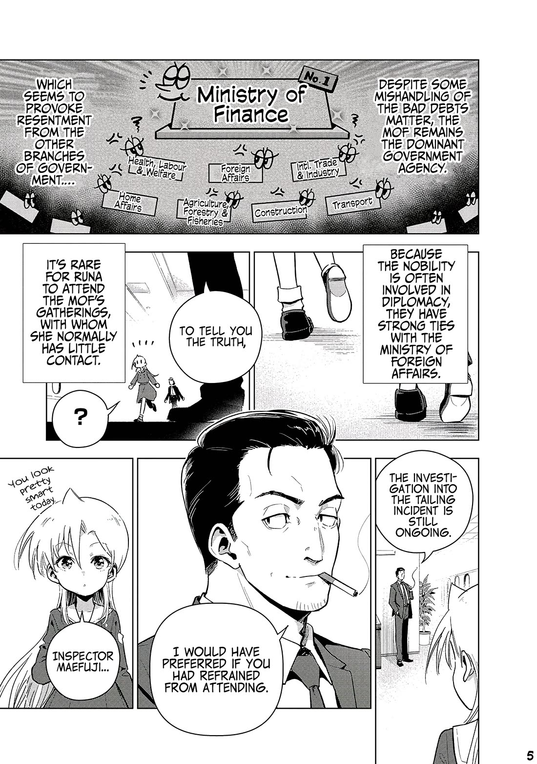 Modern Villainess: It’s Not Easy Building a Corporate Empire Before the Crash chapter 21 page 5