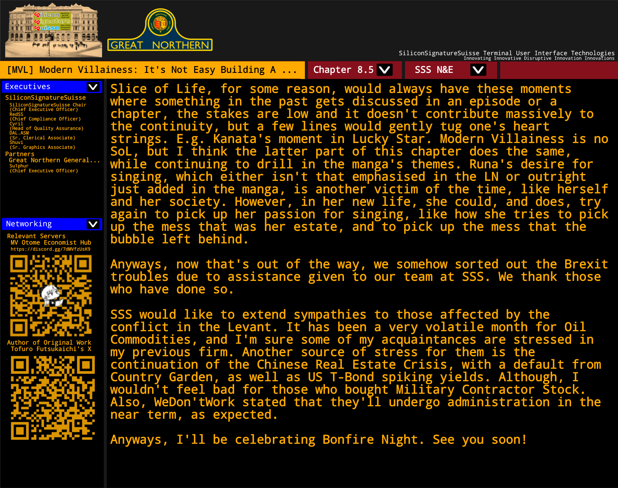 Modern Villainess: It’s Not Easy Building a Corporate Empire Before the Crash chapter 8.5 page 14