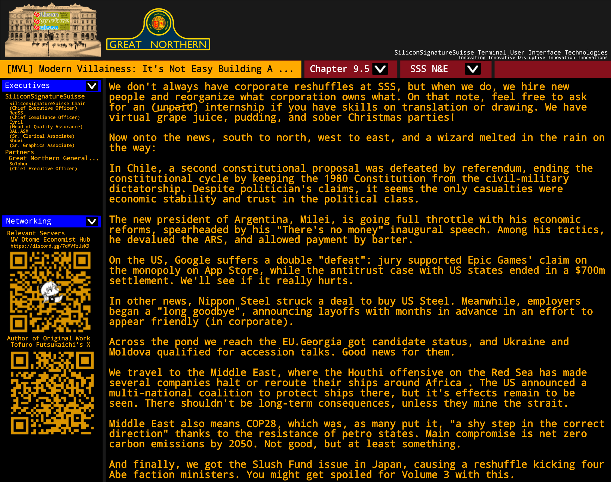 Modern Villainess: It’s Not Easy Building a Corporate Empire Before the Crash chapter 9.5 page 15