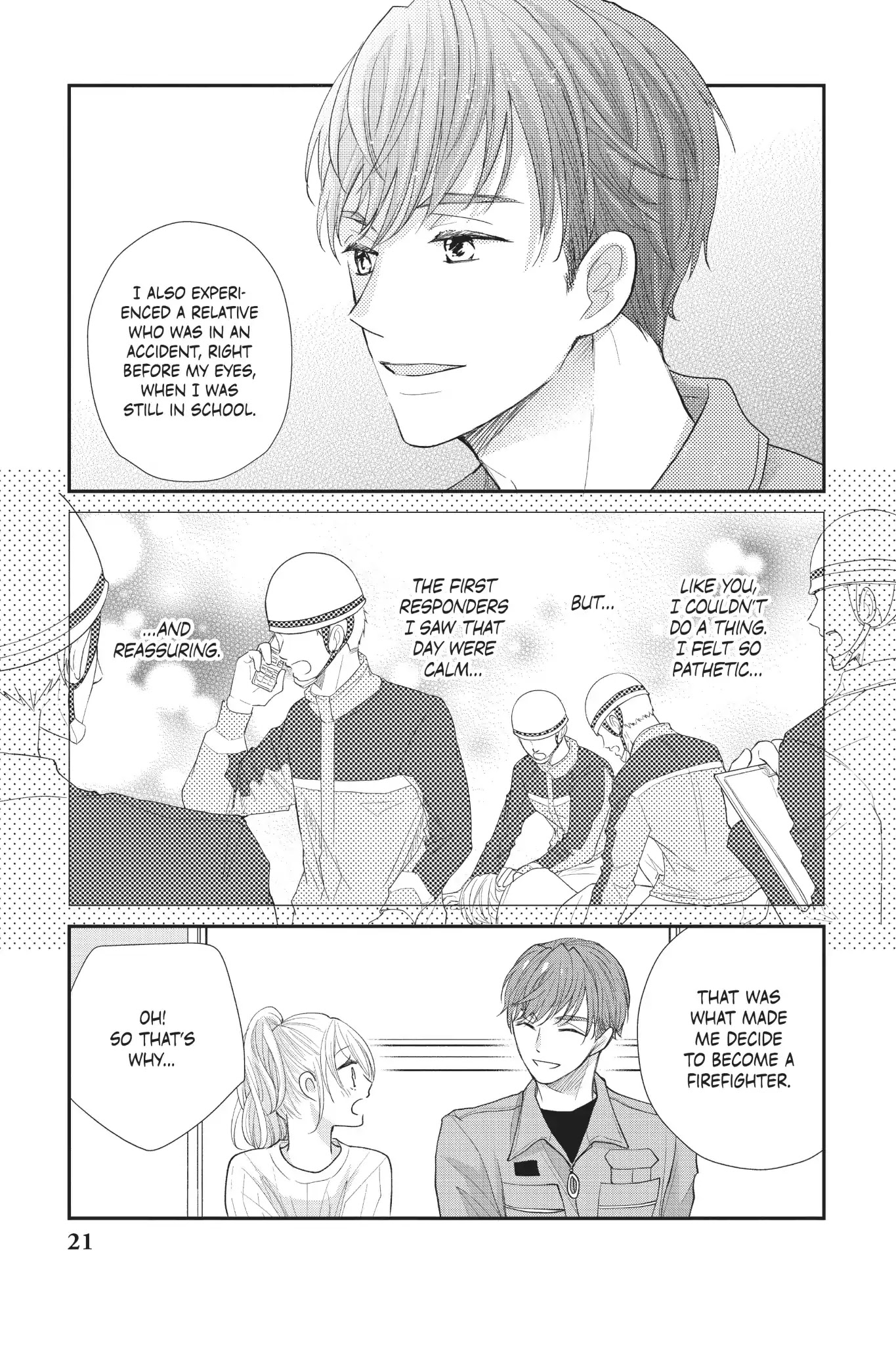 Moekare wa Orenji-iro chapter 21 page 22