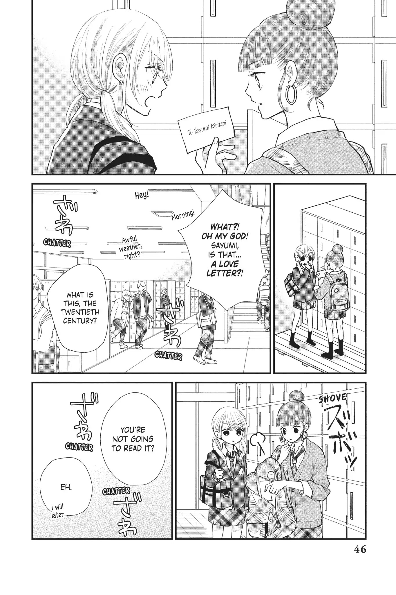 Moekare wa Orenji-iro chapter 22 page 4