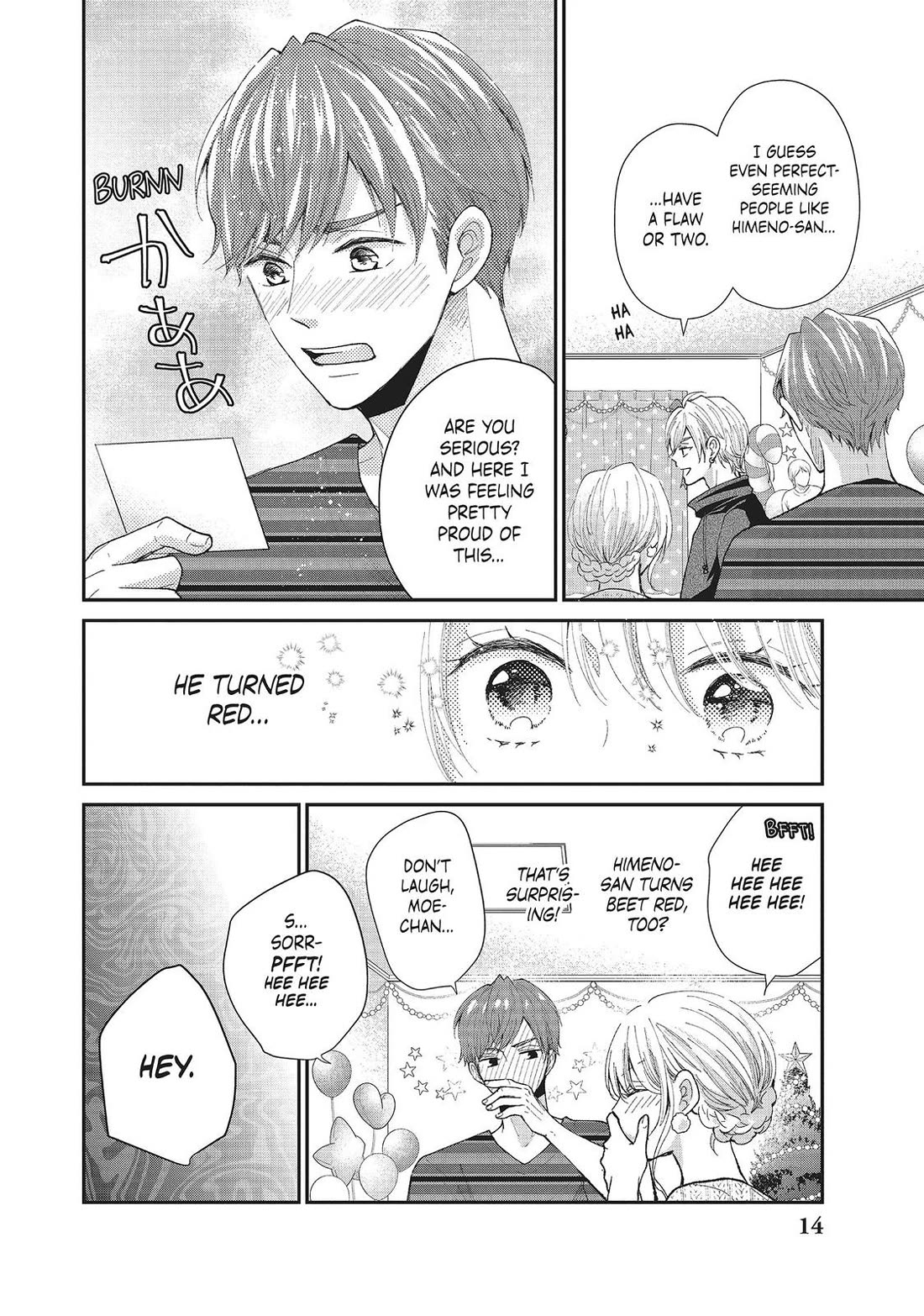 Moekare wa Orenji-iro chapter 29 page 14