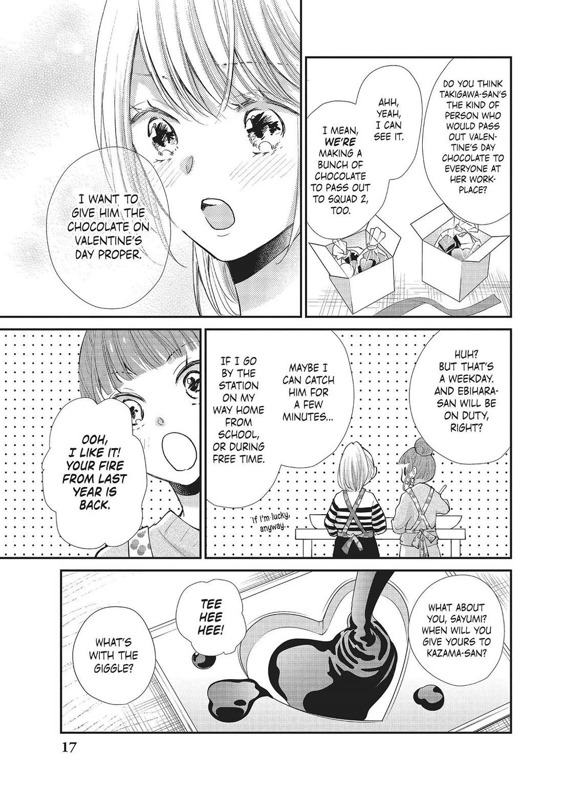 Moekare wa Orenji-iro chapter 33 page 17