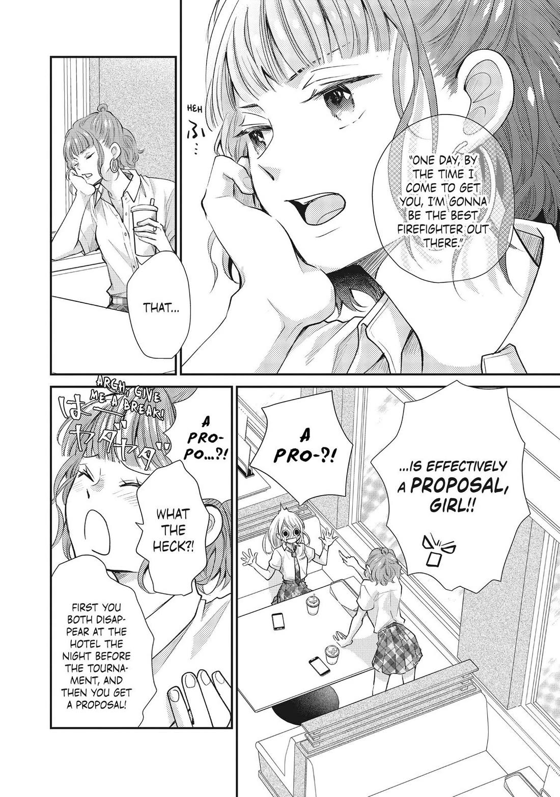 Moekare wa Orenji-iro chapter 48 page 14