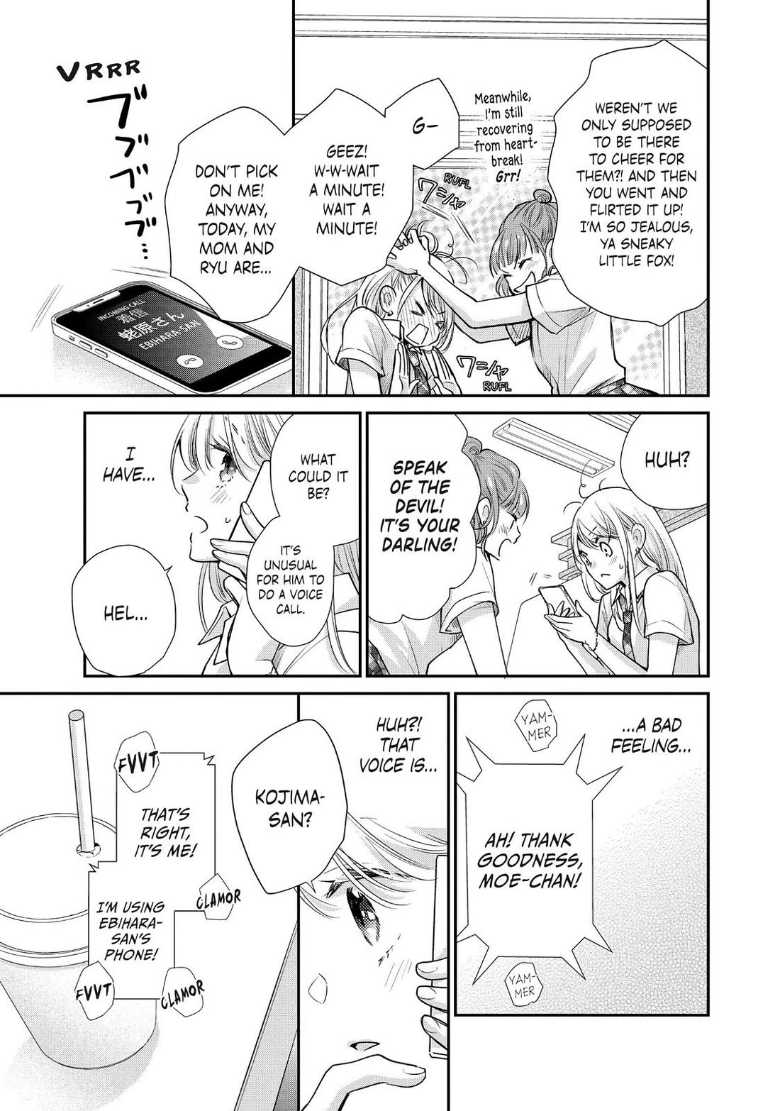 Moekare wa Orenji-iro chapter 48 page 15