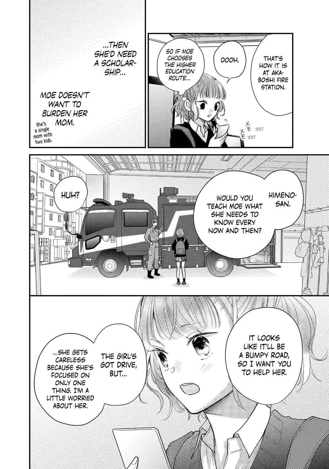 Moekare wa Orenji-iro chapter 52 page 14