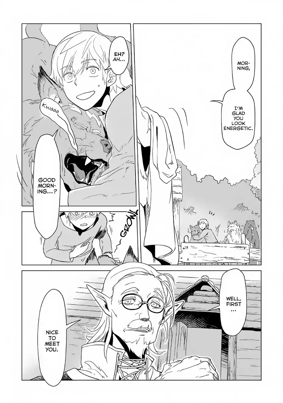 Mofumofu to Isekai Slow Life o Mezashimasu! chapter 1 page 28