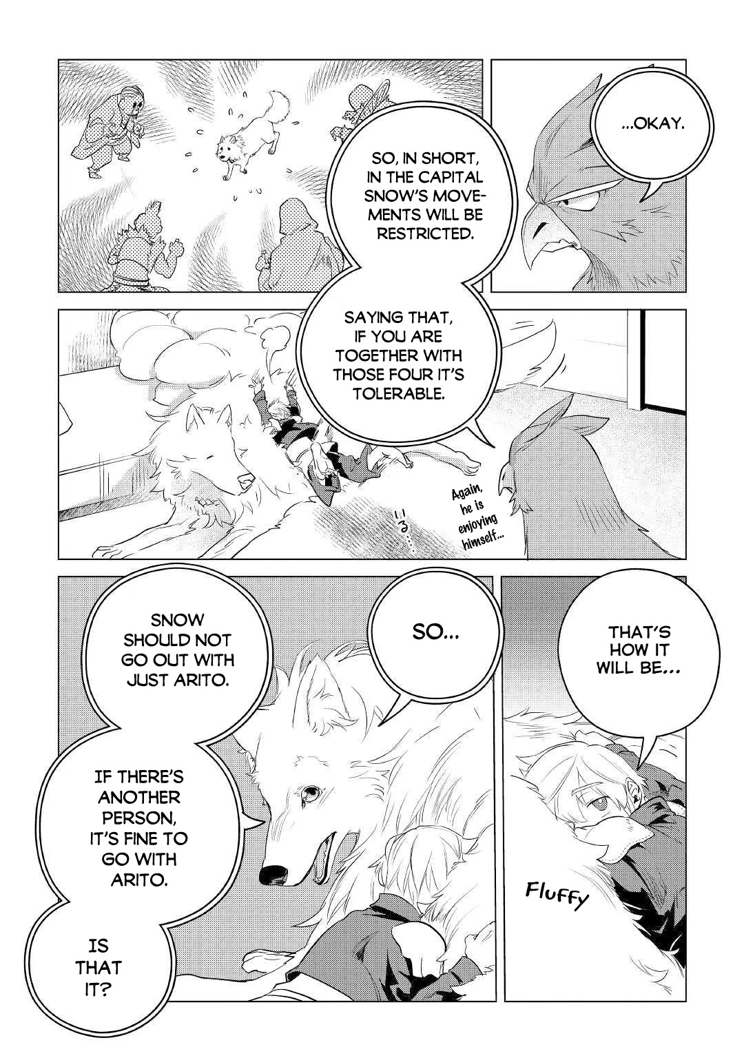 Mofumofu to Isekai Slow Life o Mezashimasu! chapter 11 page 54