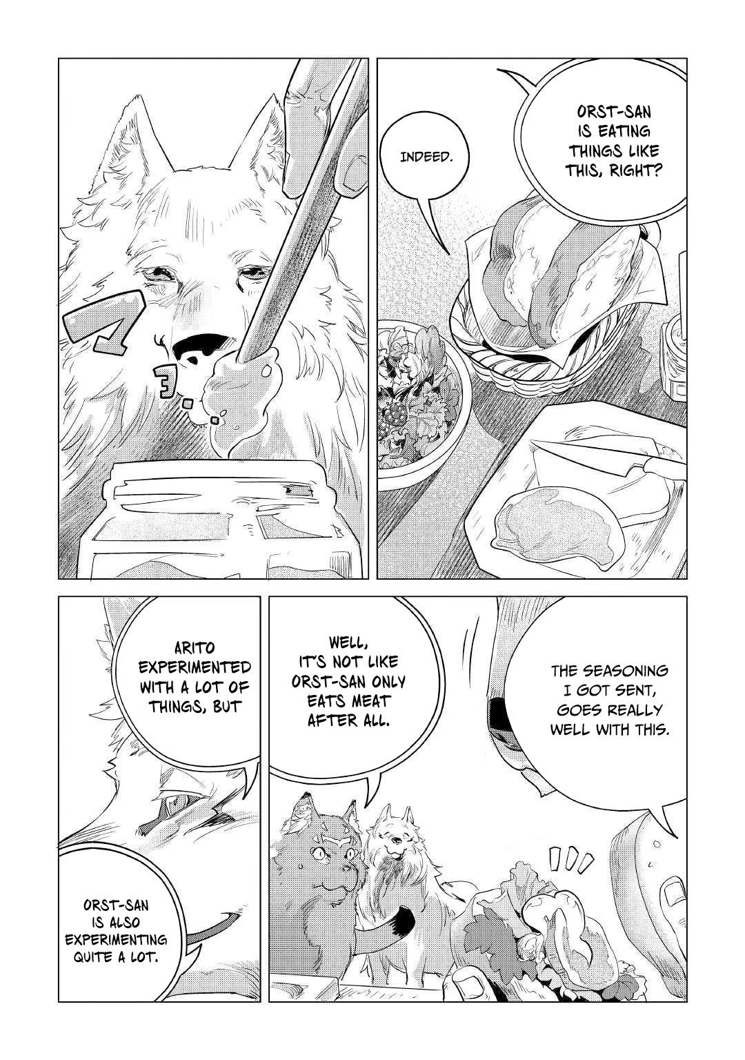 Mofumofu to Isekai Slow Life o Mezashimasu! chapter 13 page 44