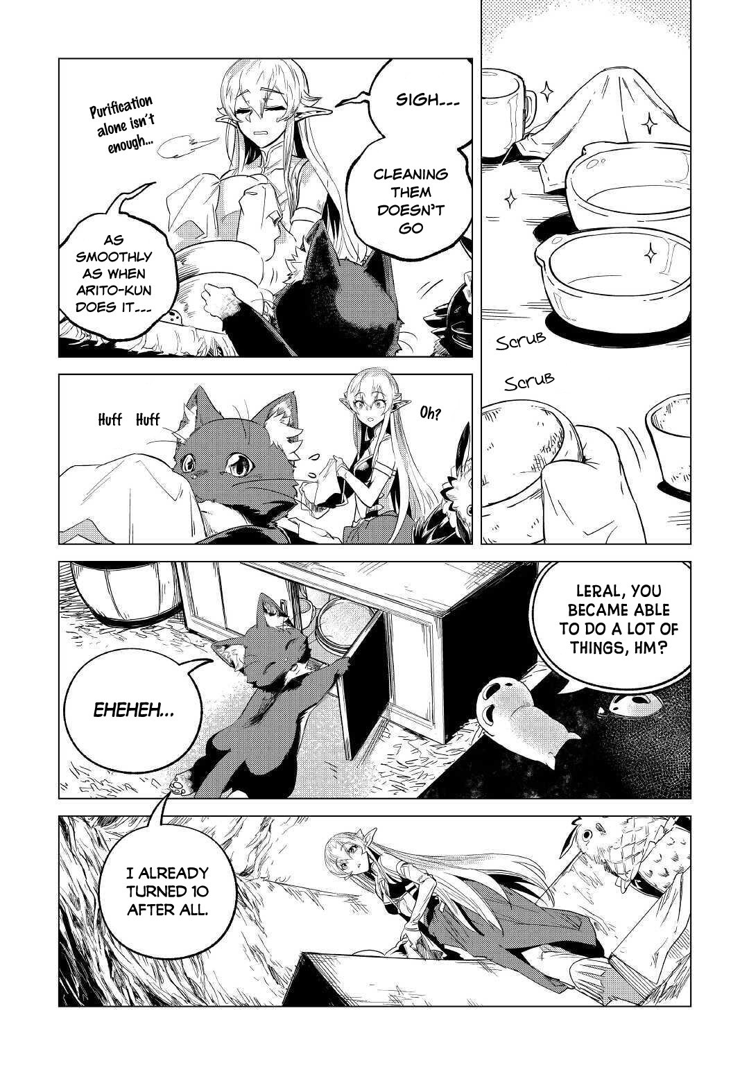 Mofumofu to Isekai Slow Life o Mezashimasu! chapter 19 page 32