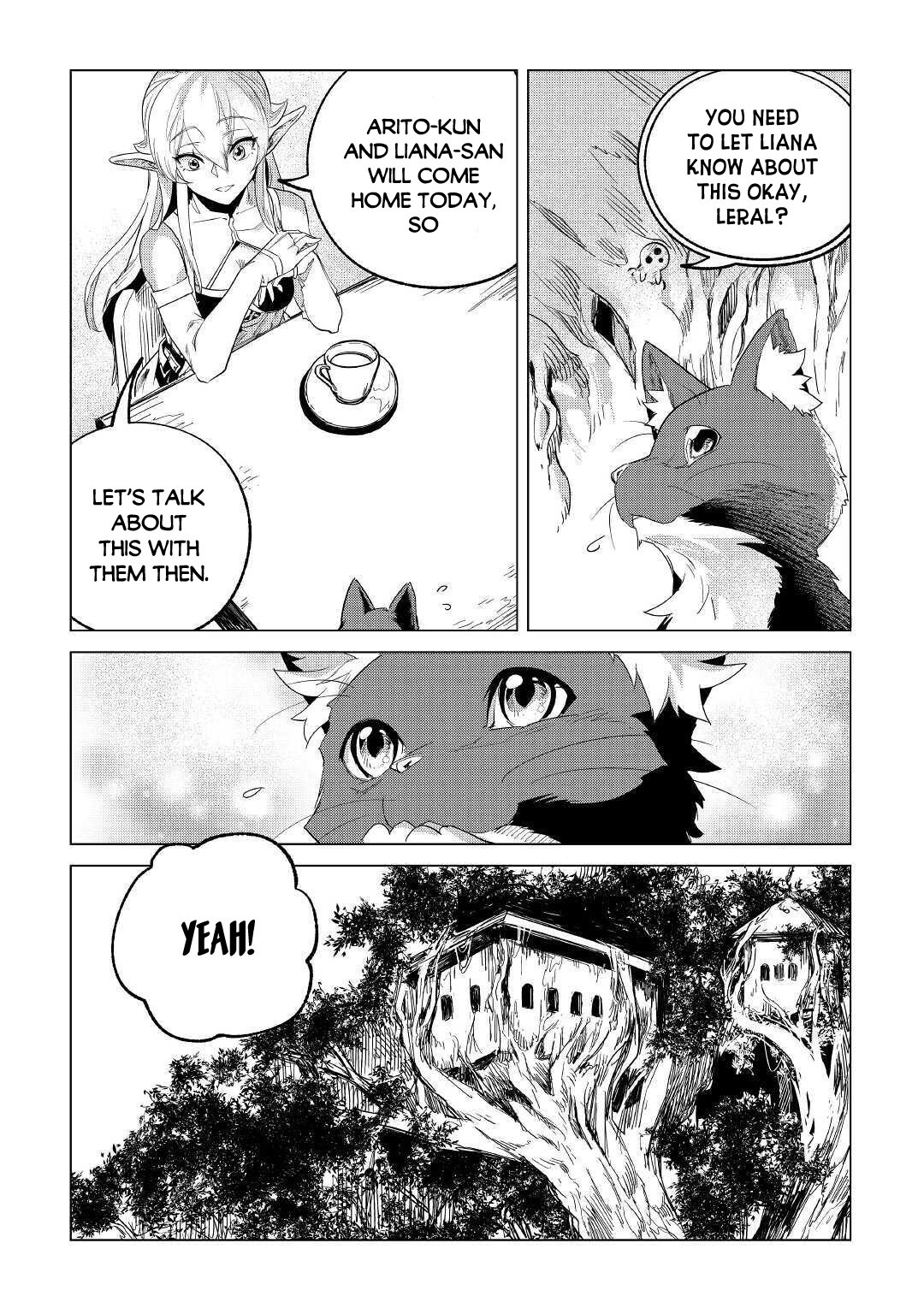 Mofumofu to Isekai Slow Life o Mezashimasu! chapter 19 page 36