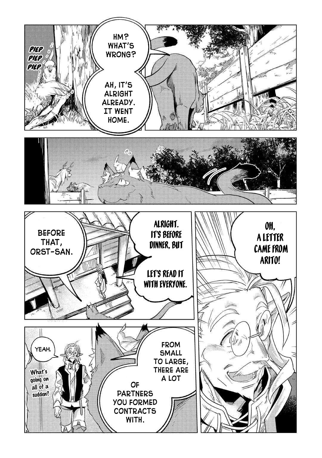 Mofumofu to Isekai Slow Life o Mezashimasu! chapter 19 page 38