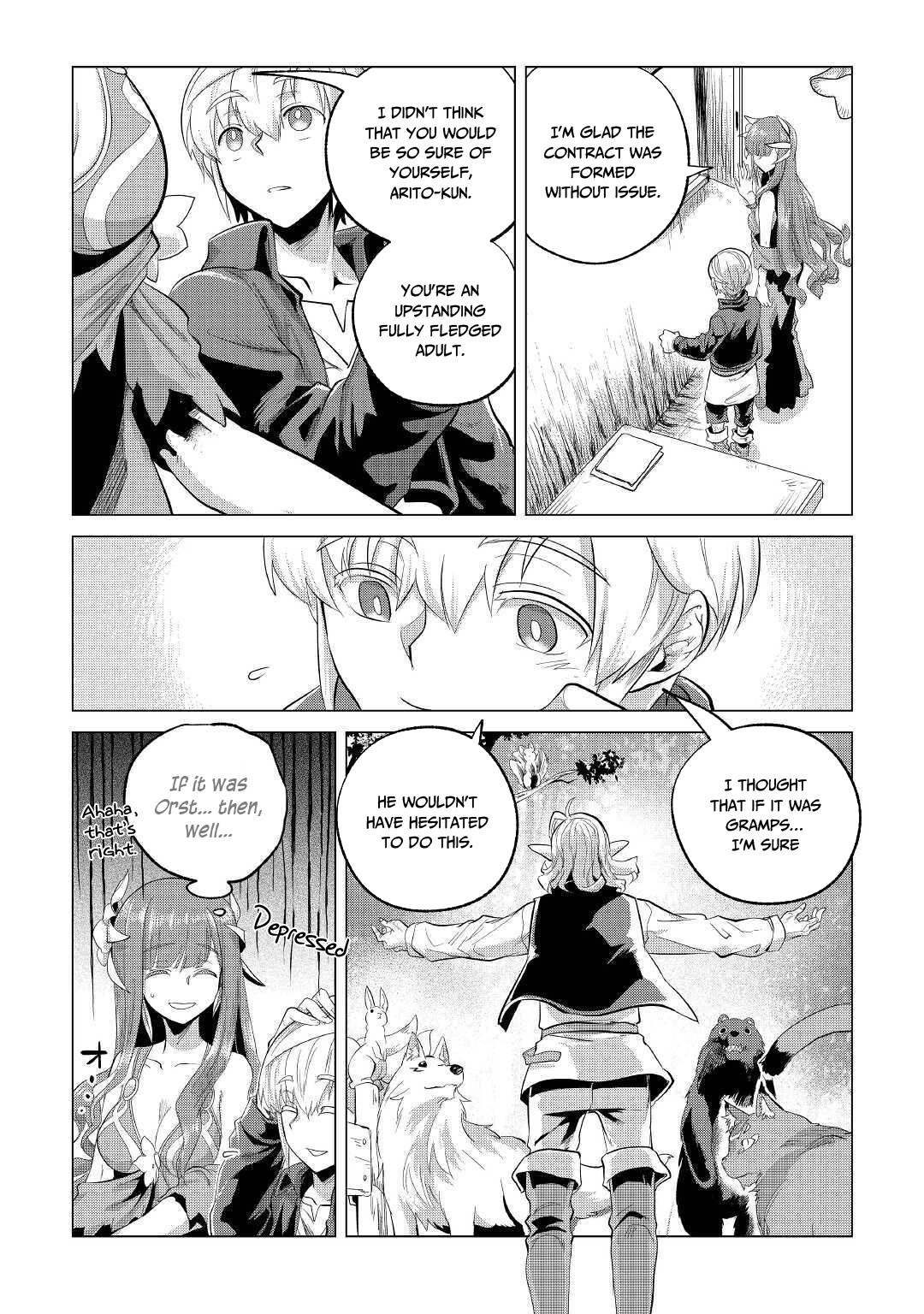 Mofumofu to Isekai Slow Life o Mezashimasu! chapter 21 page 38