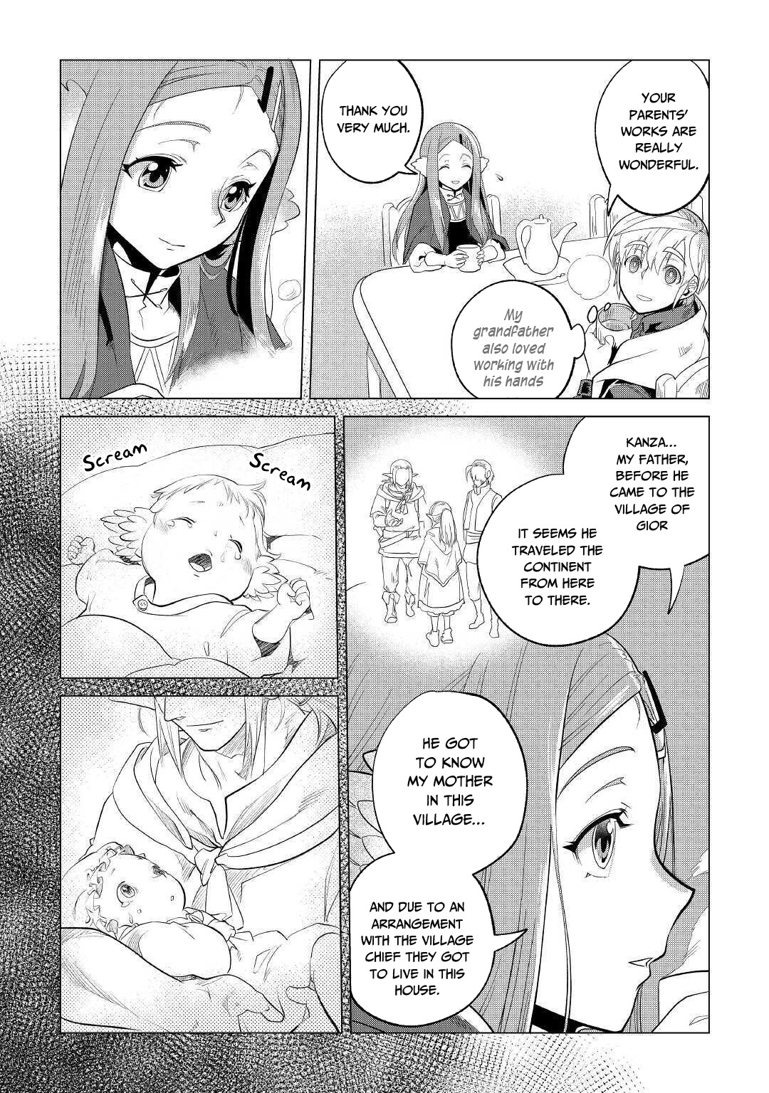 Mofumofu to Isekai Slow Life o Mezashimasu! chapter 23 page 34