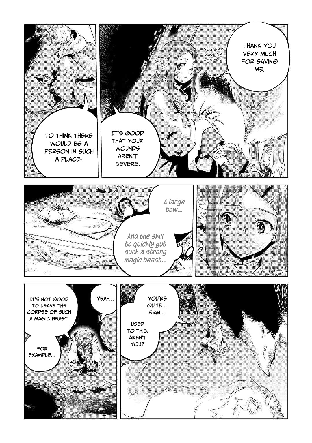 Mofumofu to Isekai Slow Life o Mezashimasu! chapter 23 page 4