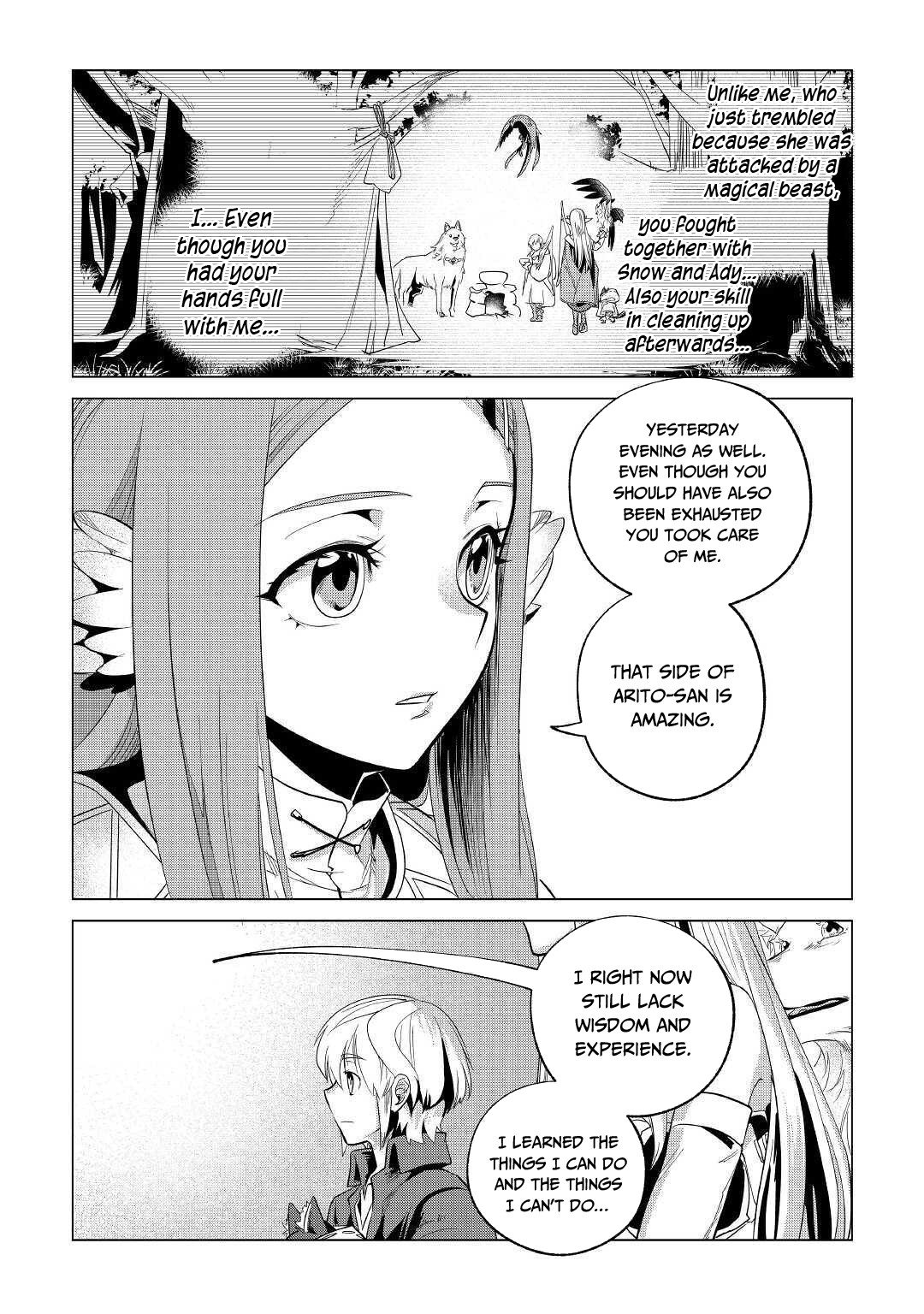 Mofumofu to Isekai Slow Life o Mezashimasu! chapter 23 page 42