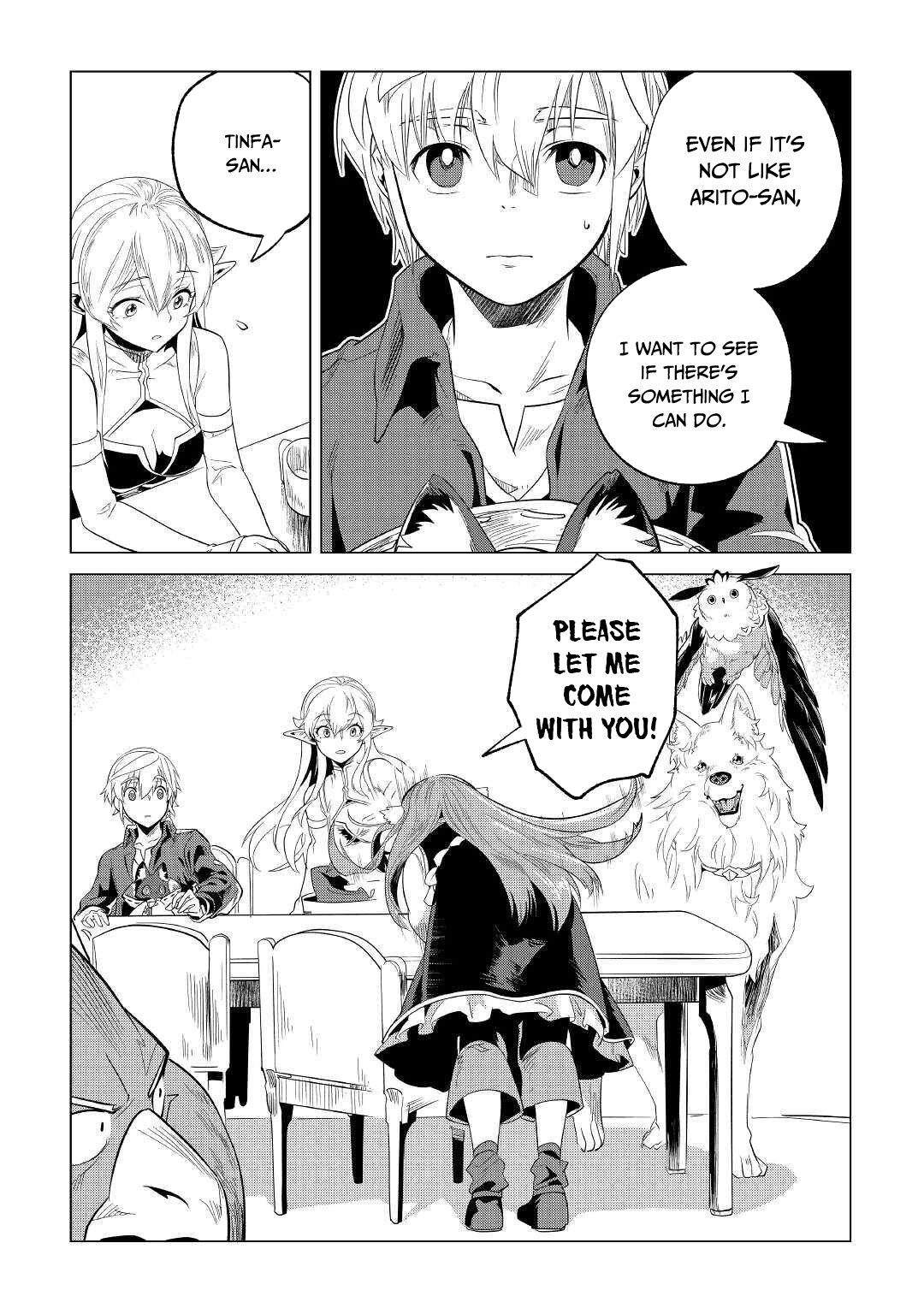 Mofumofu to Isekai Slow Life o Mezashimasu! chapter 23 page 43