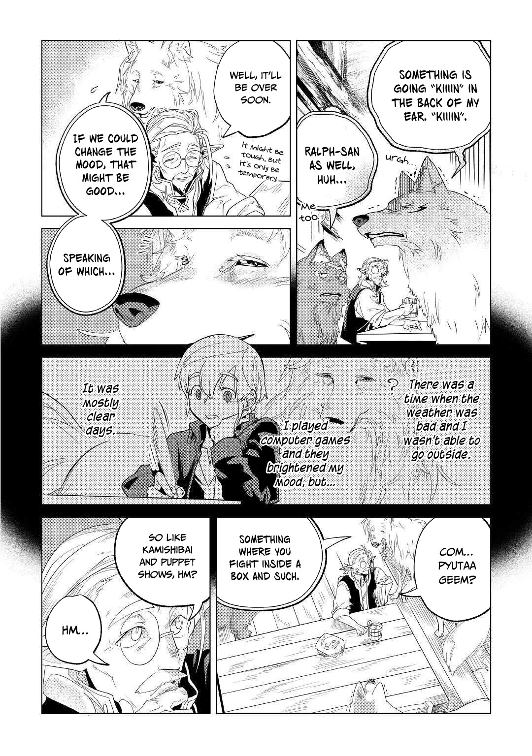 Mofumofu to Isekai Slow Life o Mezashimasu! chapter 23 page 45