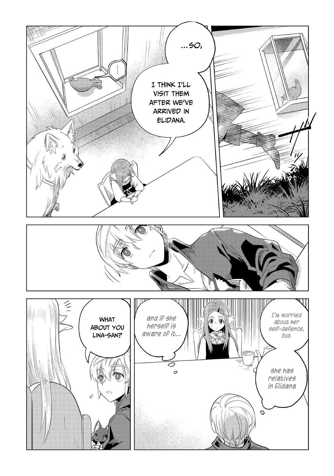 Mofumofu to Isekai Slow Life o Mezashimasu! chapter 24 page 13