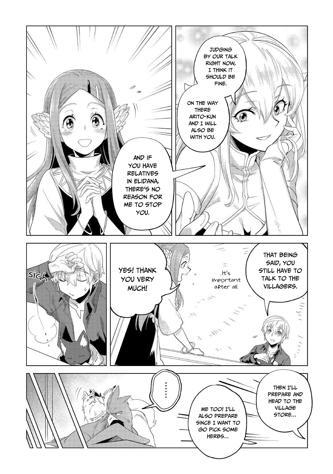 Mofumofu to Isekai Slow Life o Mezashimasu! chapter 24 page 14