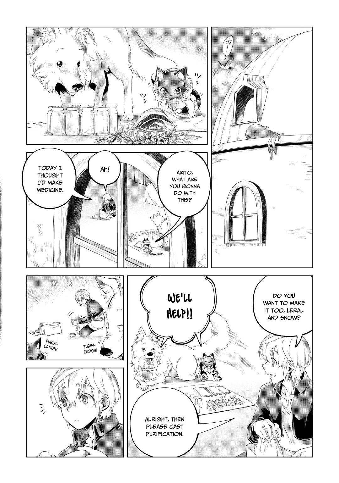 Mofumofu to Isekai Slow Life o Mezashimasu! chapter 26 page 9
