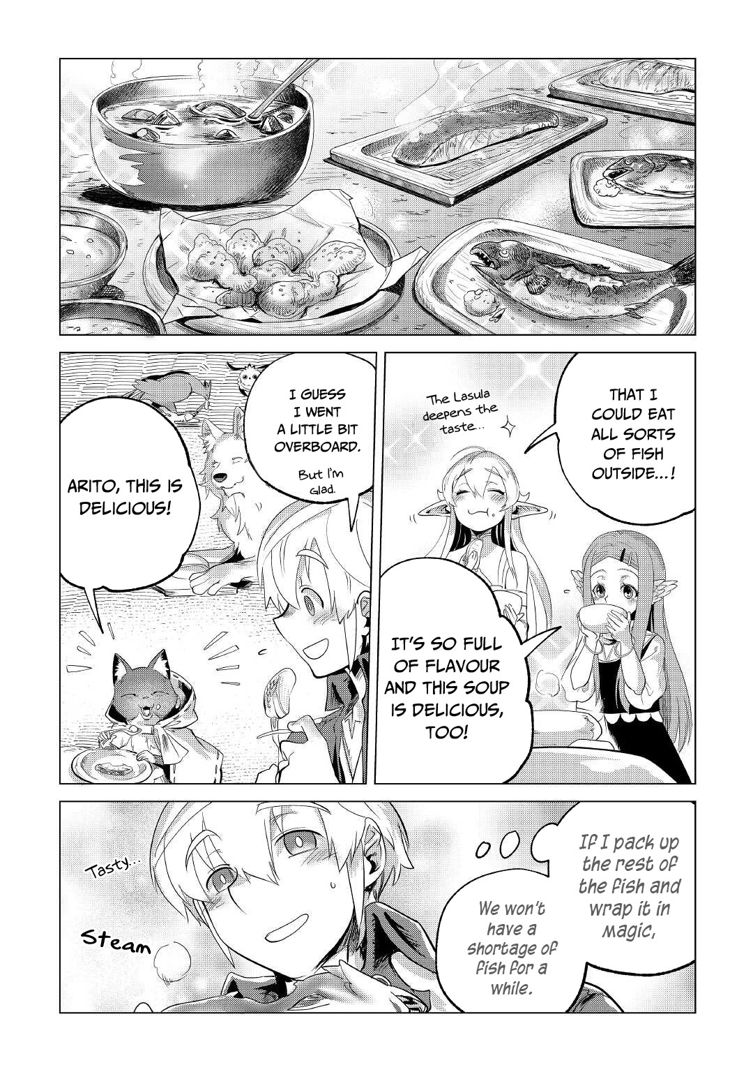 Mofumofu to Isekai Slow Life o Mezashimasu! chapter 27 page 13