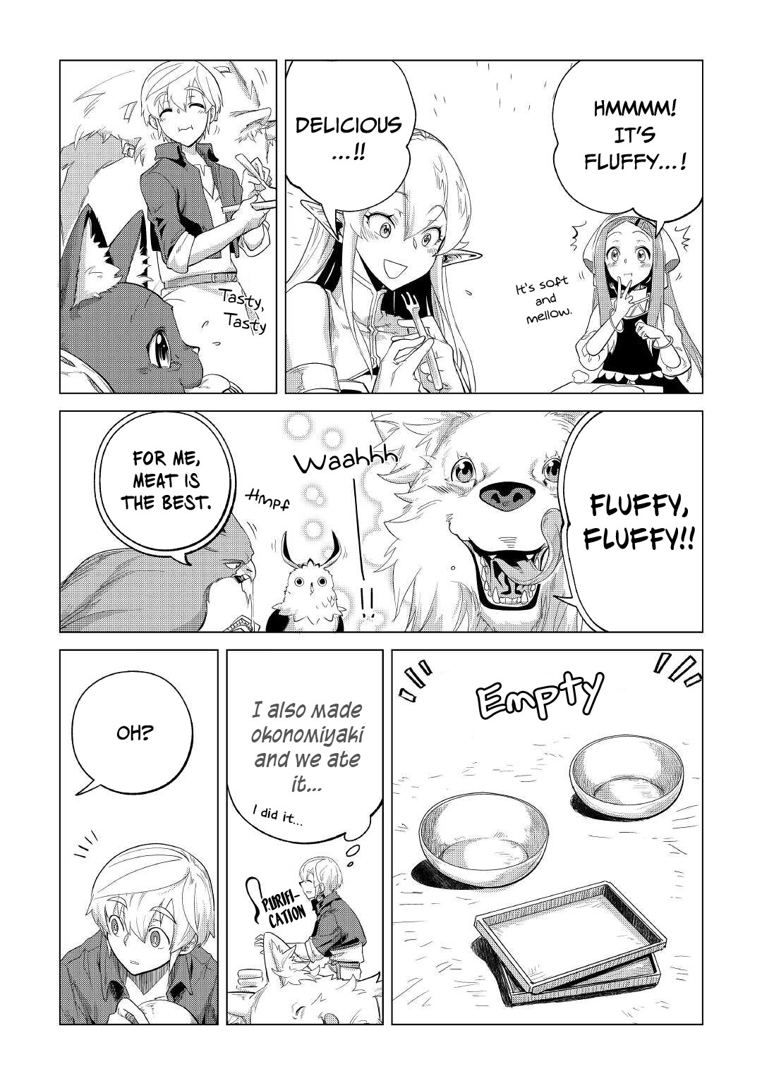 Mofumofu to Isekai Slow Life o Mezashimasu! chapter 27 page 36