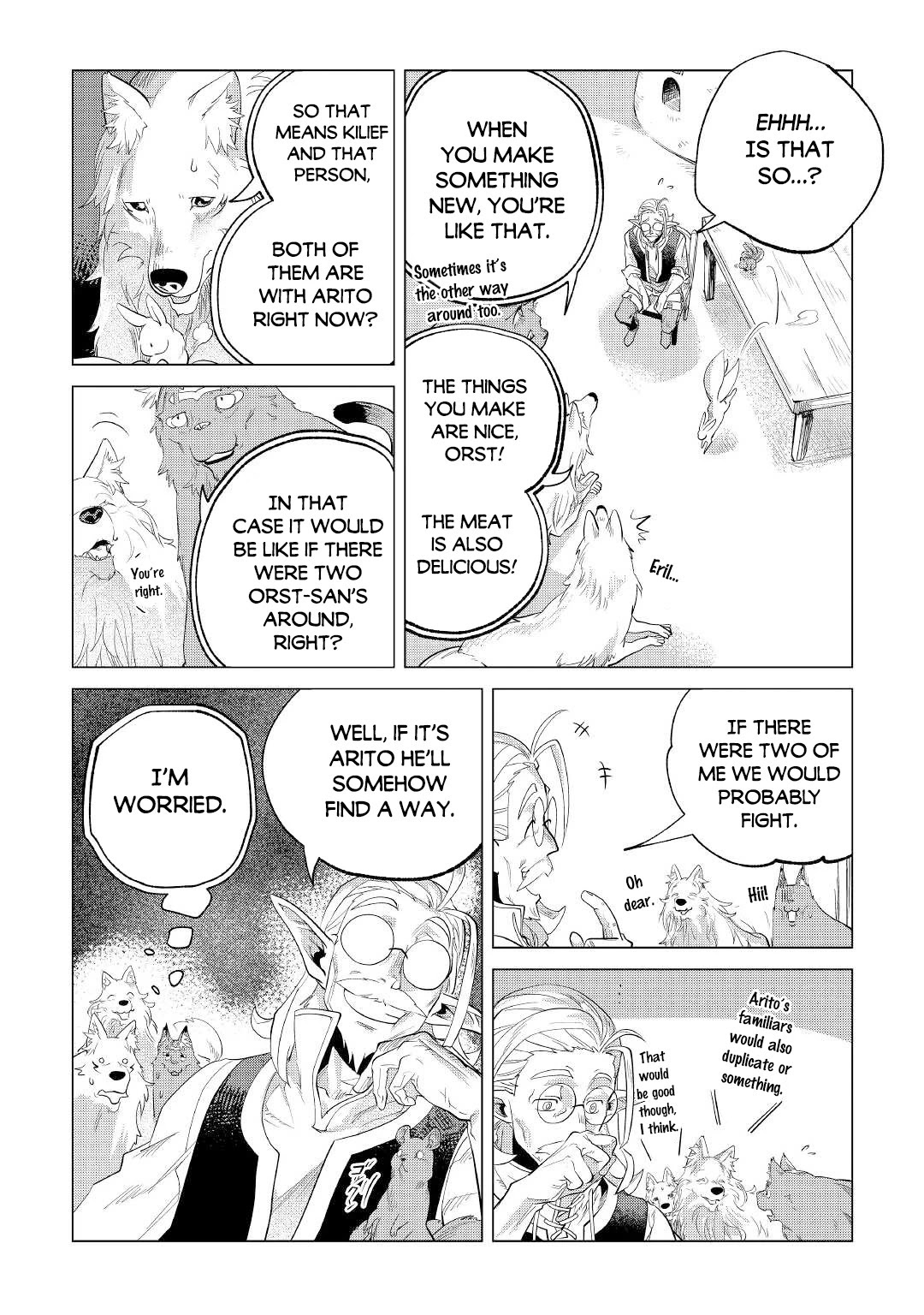 Mofumofu to Isekai Slow Life o Mezashimasu! chapter 28 page 45