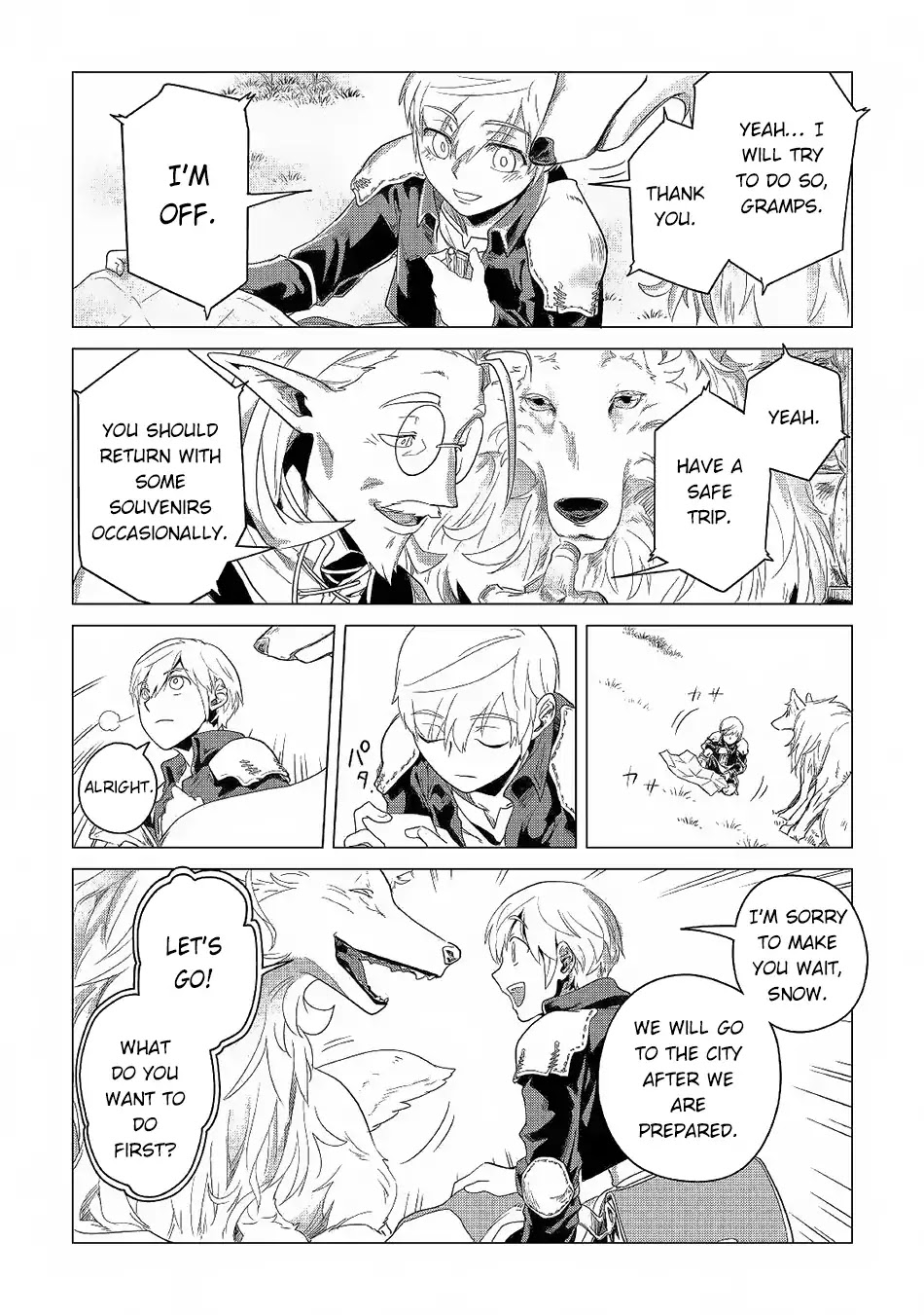 Mofumofu to Isekai Slow Life o Mezashimasu! chapter 3 page 44