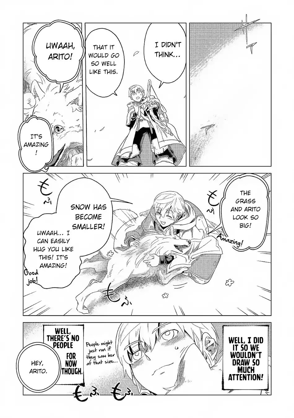 Mofumofu to Isekai Slow Life o Mezashimasu! chapter 3 page 47