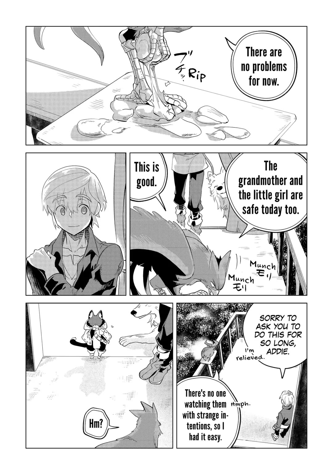 Mofumofu to Isekai Slow Life o Mezashimasu! chapter 32 page 46