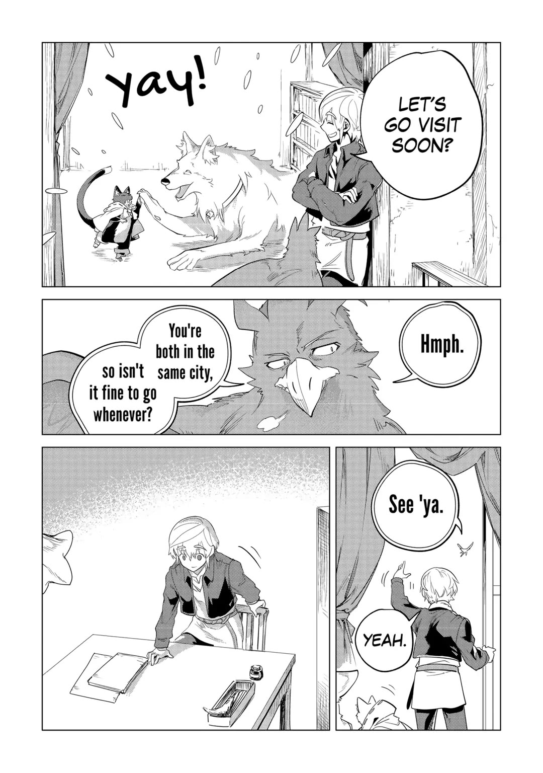 Mofumofu to Isekai Slow Life o Mezashimasu! chapter 32 page 48