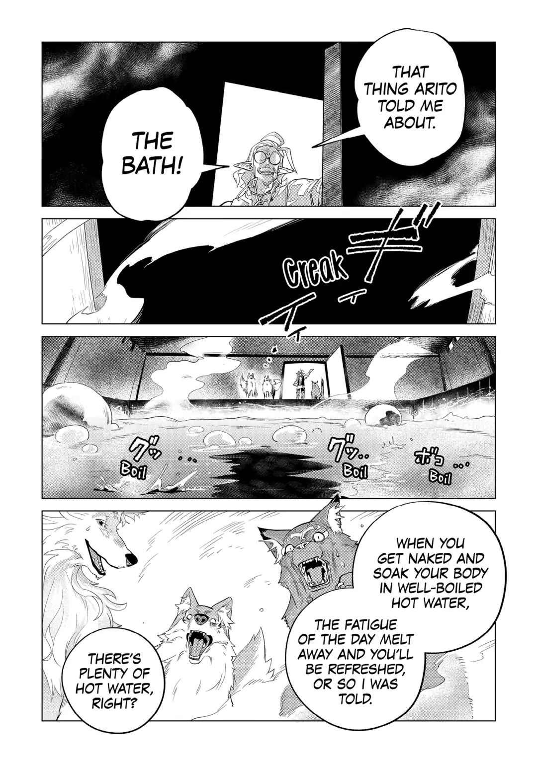 Mofumofu to Isekai Slow Life o Mezashimasu! chapter 32 page 53