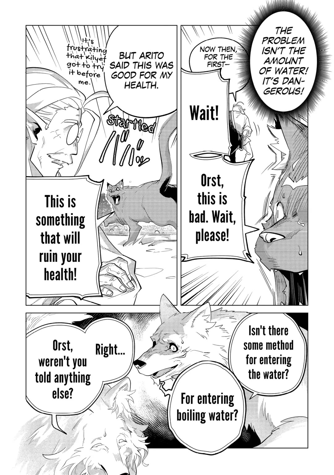 Mofumofu to Isekai Slow Life o Mezashimasu! chapter 32 page 54