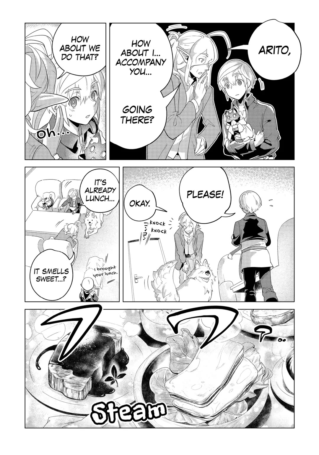 Mofumofu to Isekai Slow Life o Mezashimasu! chapter 33 page 37