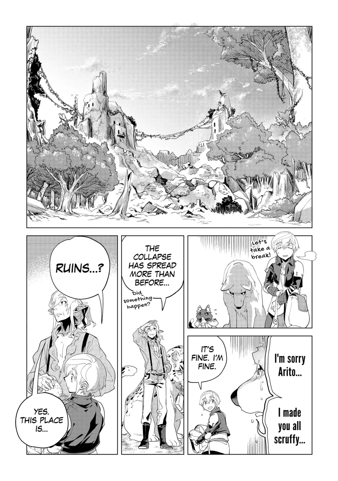 Mofumofu to Isekai Slow Life o Mezashimasu! chapter 35 page 13